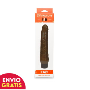 Vibrador Realista Zac 24 cm