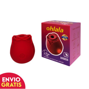 Vibrador y Succionador Ohlala Rose