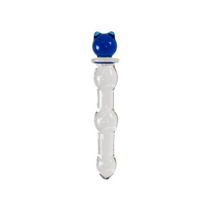 Dildo de Vidrio Blue Cat