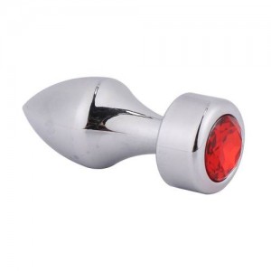 Plug Anal Opalo Rojo Talla S