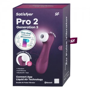 Satisfyer Pro 2 Generation 3 Con App Vinotinto